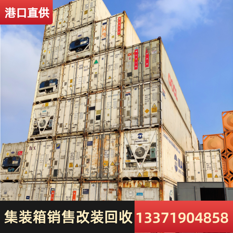 二手冷藏集装箱 冷冻集装箱 移动冷库 制冷集装箱 6米12米冷藏柜