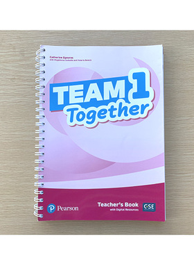 原版进口朗文培生Team Together教案 少儿英语小学综合课程 培生PTE考级 剑桥少儿英语备考课程Team PTE FIRSTWORDS&SPRINGBOARD