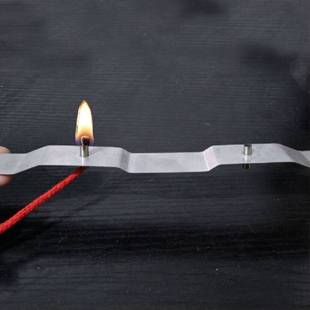 不锈钢片食用油灯芯架佛具祠堂灯具配件跨境香油灯支架香薰灯