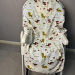 宝宝餐椅防灰防脏布罩儿童吃饭椅子垫子婴儿餐车桌垫布套