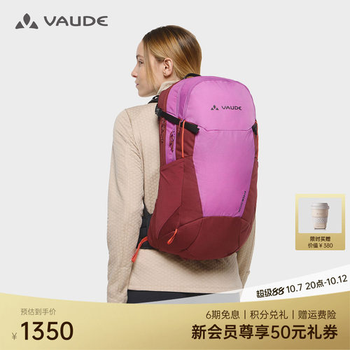 VAUDE巍德22+4L轻量徒步双肩包