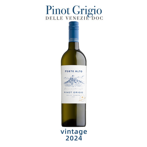 Pinot Grigio 灰皮诺 DOC 意大利 浪漫城堡 白葡萄 750ml/瓶