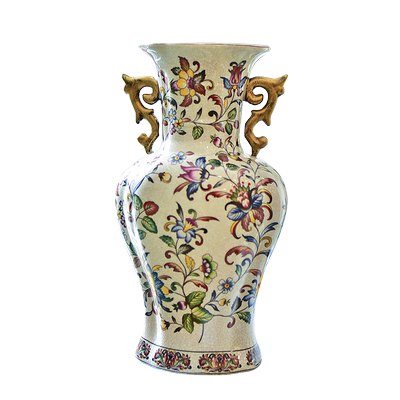 陶瓷花瓶摆件仿古赏瓶复古