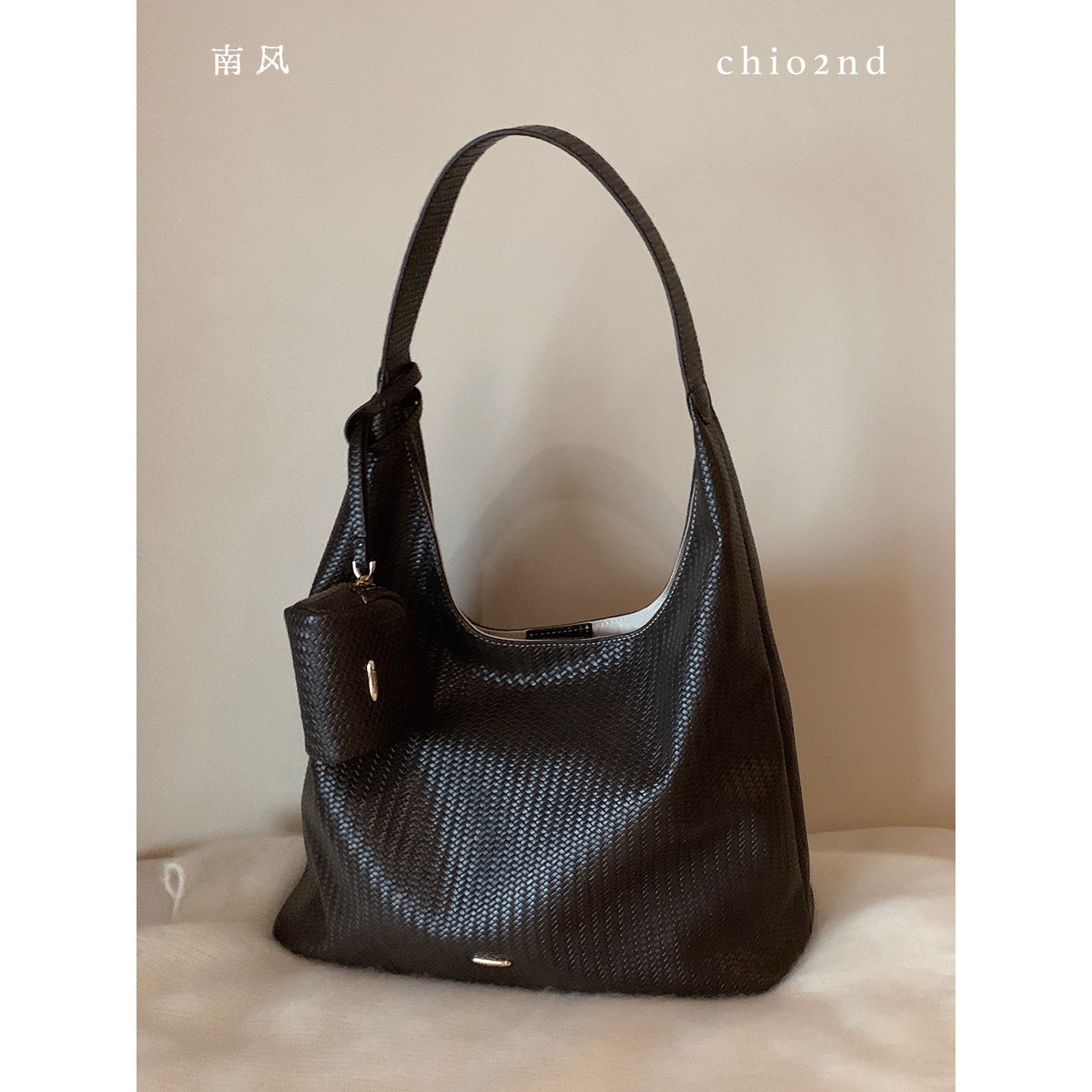南风Chio2nd 远方与诗托特包包女大容量简约大气松弛感单肩腋下包