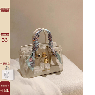 米兰新贵铂金包2023新款 包包女手提单肩斜挎包 KERNA 南风xMECCO