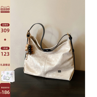 南风Chio2nd 珍珠时刻托特包包女复古休闲高级感大容量单肩斜挎包