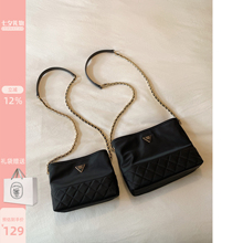 南风Chio2nd 黑金夜车小方包包女2025新款春夏超火链条单肩斜挎包