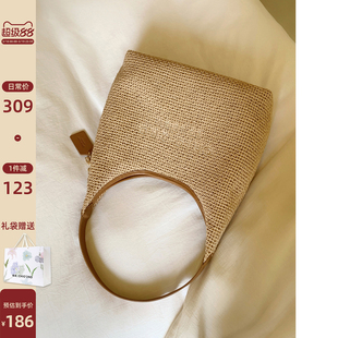 南风Chio2nd 阳光春夏托特包包女士春夏编织包腋下包手提单肩大包