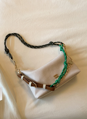 南风Chio2nd 仲夏露营托特包包女2026超火撞色肩带设计单肩斜挎包