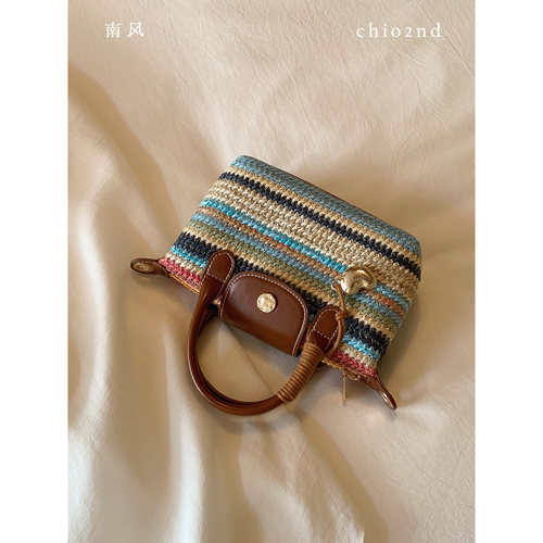 Chio2nd假期漫步迷你编织包