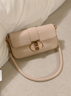 南风Chio2nd 蜜桃乌龙法式腋下包高级感粉色包包女小众斜挎单肩包