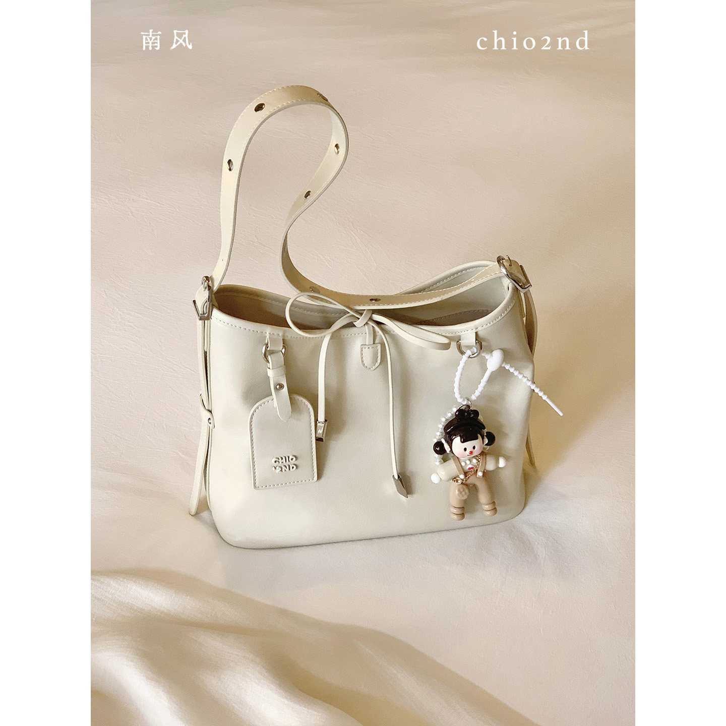 南风Chio2nd 云间漫步托特包包女士精致简约通勤大包单肩斜挎包