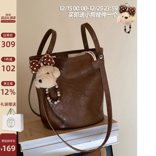 南风Chio2nd 恬梦剧场水桶包2025巨好看包包女手提包单肩斜挎小包