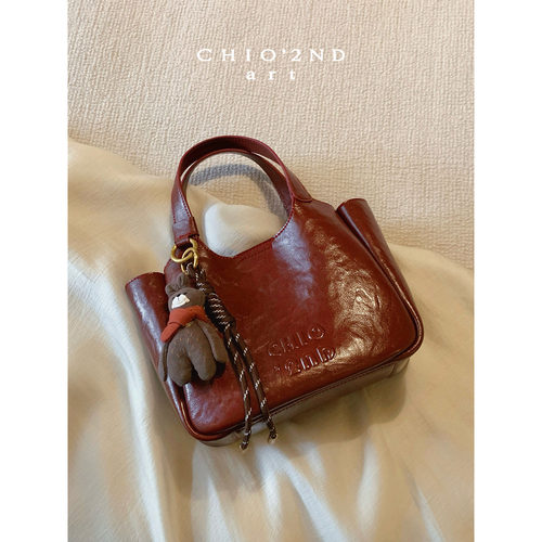 Chio2nd冬月童话真皮托特包