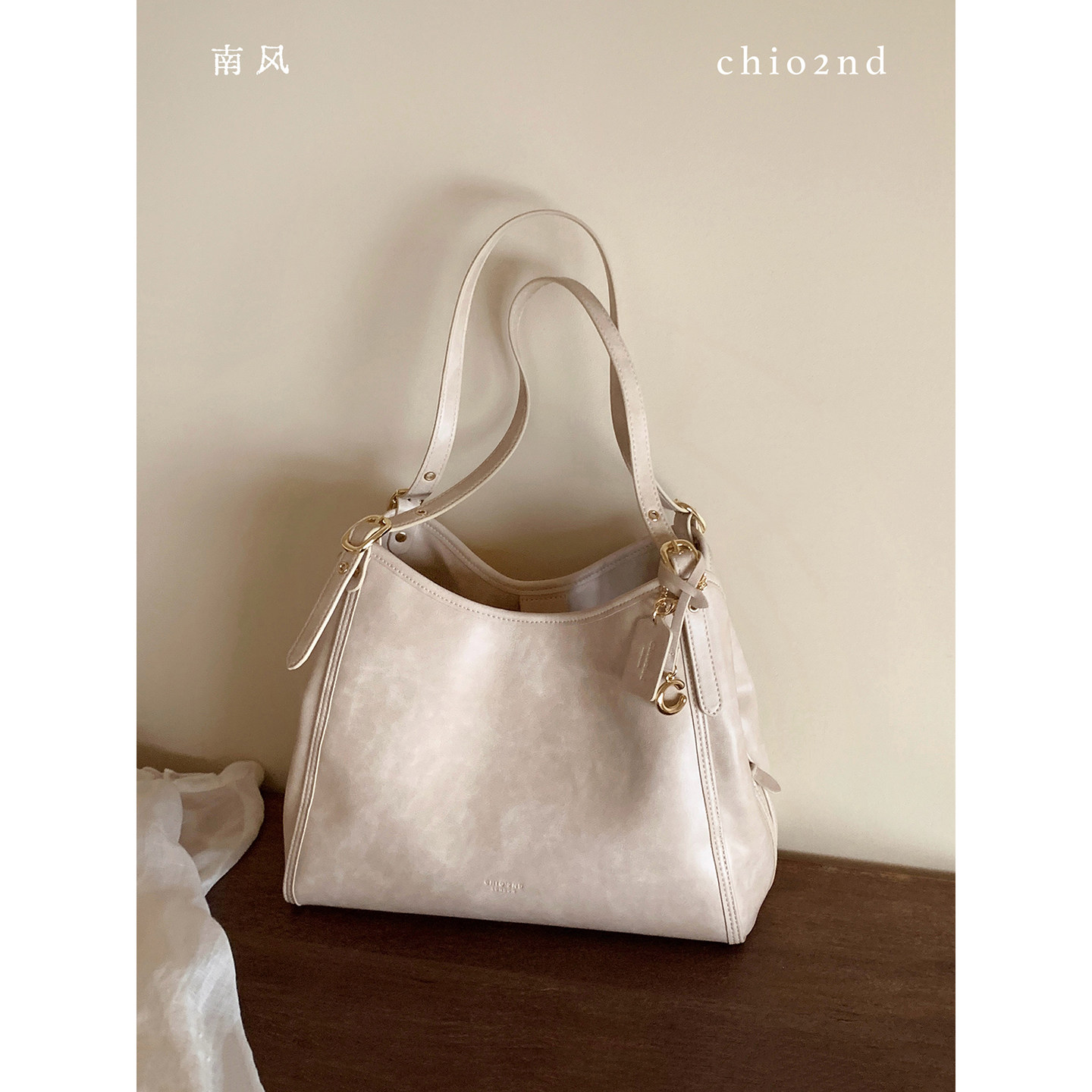 南风Chio2nd 斑斓画卷托特包包女大容量轻奢质感通勤手提包单肩包