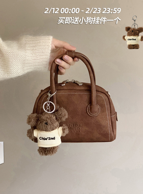 南风Chio2nd 西部旅社枕头包包女式2026新款手提包小拎包斜挎包