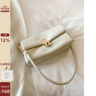 南风Chio2nd 冰川白腋下包通勤斜挎包 千层白巧单肩包包女2025新款