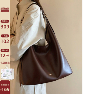 南风Chio2nd 微醺塞纳托特包包女大容量秋冬通勤hobo包单肩斜挎包