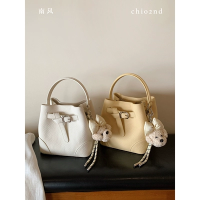 南风Chio2nd 菲樱水桶包包女士轻奢小众高级感手提小包单肩斜挎包