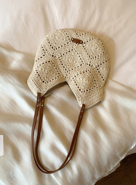 南风Chio2nd 临园织夏托特包包女春夏编织包慵懒松弛感手提单肩包