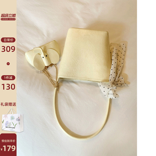 南风Chio2nd 美丽时光托特包包女春夏小众手提单肩包送小象零钱包