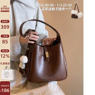 通勤包手提单肩斜挎包 2025新款 南风Chio2nd 冬屿灯塔托特包包女式