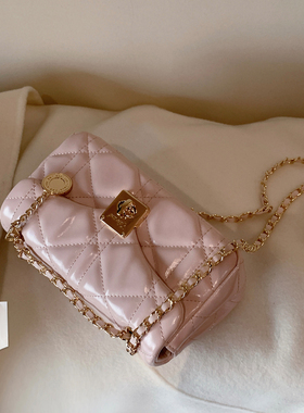 南风Chio2nd 浪漫序曲小方包包女式2026新款菱格链条包单肩斜挎包