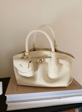 南风Chio2nd 甜蜜之恋托特包包女复古洋气荔枝纹手提包单肩斜挎包