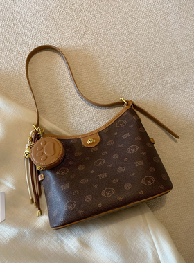 南风Chio2nd 面包小狗栗尾信使托特包包女士2025新款通勤单肩斜挎