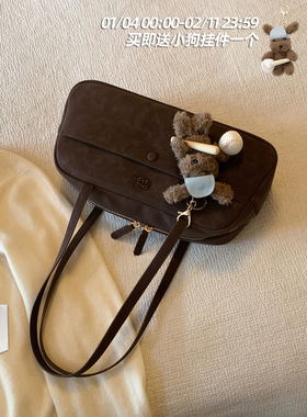 南风Chio2nd 街灯胶片枕头包包女士秋冬百搭上班通勤包单肩腋下包