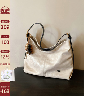 南风Chio2nd 珍珠时刻托特包包女复古休闲高级感大容量单肩斜挎包