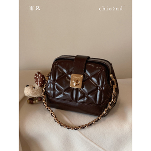 南风Chio2nd 巴洛晚宴盒子包包女链条手提包精致外出小拎包斜挎包