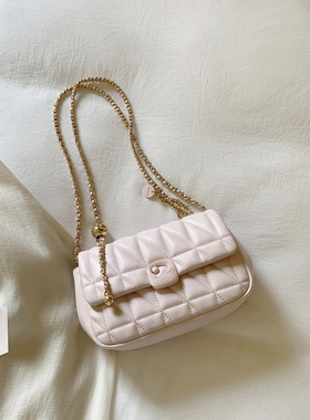 南风Chio2nd 奶油舒芙蕾小方包包女式2026新款香风链条单肩斜挎包