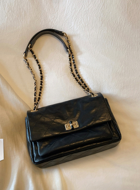 南风Chio2nd 新日巴黎链条包包女士日常通勤百搭菱格包单肩斜挎包