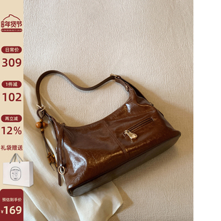 单肩斜挎包 大容量通勤2025新款 南风Chio2nd 枫糖物语托特包包女款