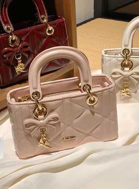 南风Chio2nd 桃心荔语戴妃包手提包女高级感轻奢小拎包单肩斜挎包