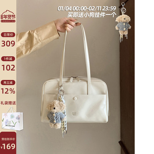 南风Chio2nd 棉花糖之恋枕头包包女士2026新款手提包波士顿单肩包