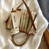 Радужная портативная сумка на одно плечо, в западном стиле