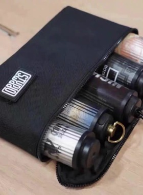 现货户外露营38explore灯黑化防污防震gz灯分隔层收纳包保护套