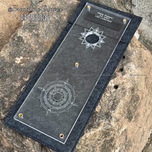 跑量款 0.5单元指南针户外露营IGT透明亚克力发光桌板单元灯板