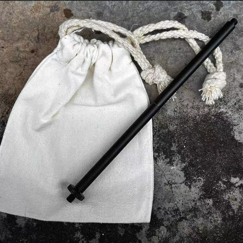 多功能铝合金杠子支架户外野营置物架露营1/4螺纹架子延长灯杆