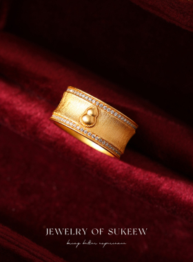 简约宽版葫芦百搭时尚精致戒指