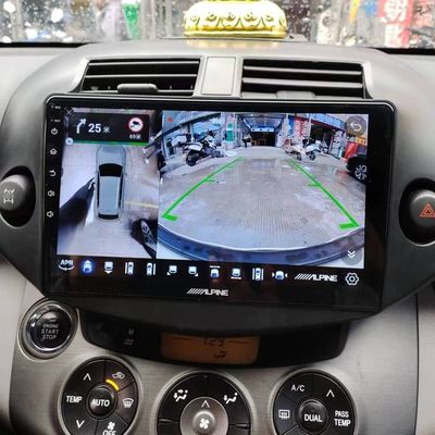 阿尔派409DR360全景一体机64G无线carplay四路记录仪全国包安装