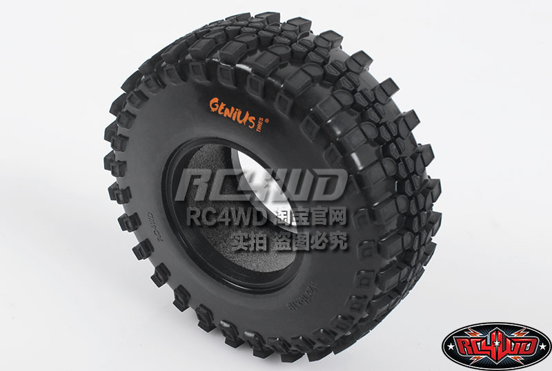 RC4WD仿真模型攀爬越野车Genius 仿真1.9轮胎 (Z-T0128)