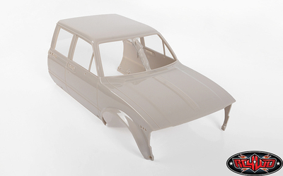 RC4WD攀爬越野Mojave II TF2四门版前排驾驶室底漆灰色 (Z-B0120)