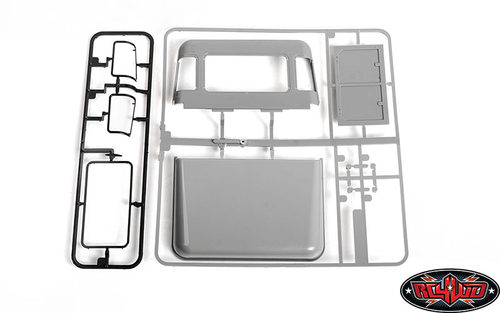 RC4WD仿真模型攀爬1/10车2015路虎卫士皮卡后挡板后车窗Z-B0234