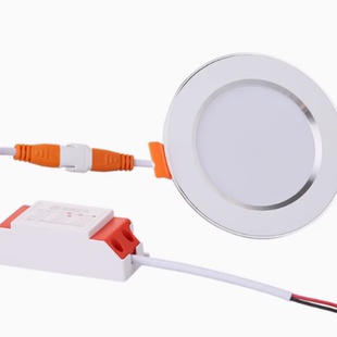 5W7W12瓦独立驱动筒灯led嵌入式带镇流器款孔灯天花开孔7.5/9公分