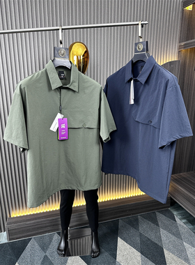 鼎级毒家牛货！日线户外S0-TEX面料！夏季山系防水高弹透气短袖男