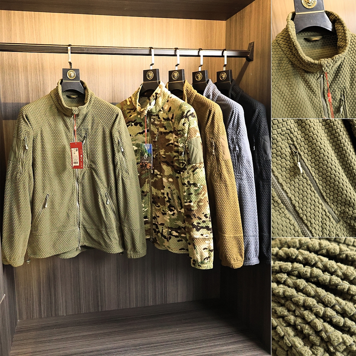 双面PC格绒~ODM公司单！夹克外套