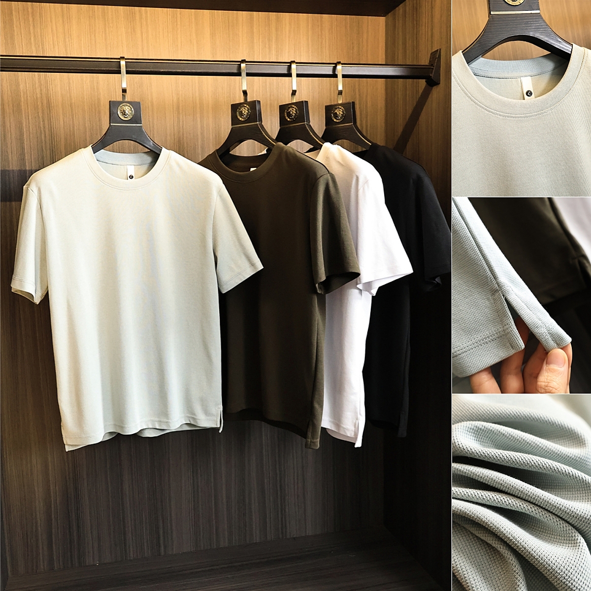 纯福利高级感针织料T恤衫